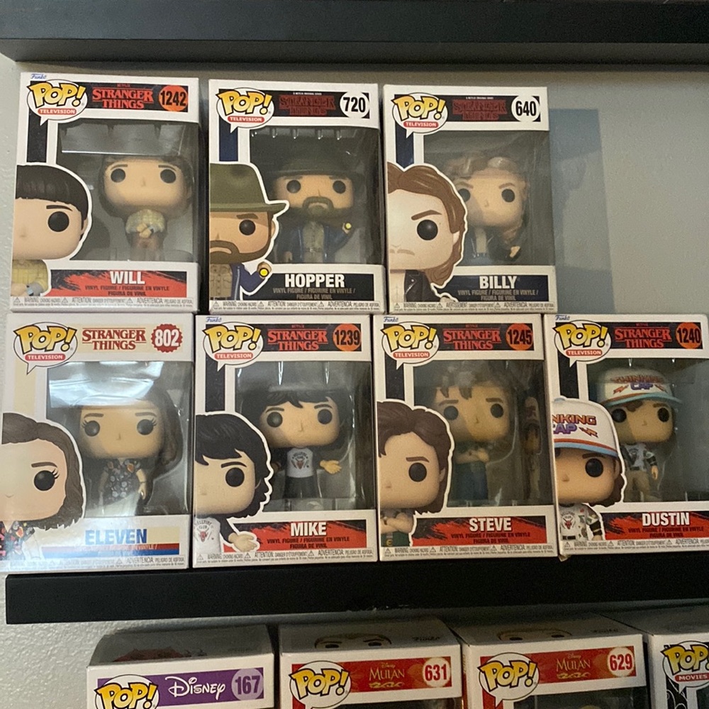 Stranger things pop bundle